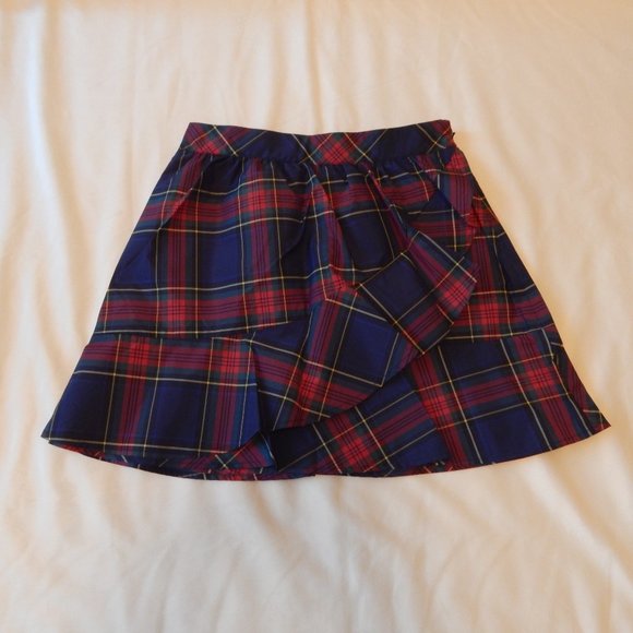 Vineyard Vines Jolly Plaid Party Ruffle Skirt NWT - Picture 5 of 15